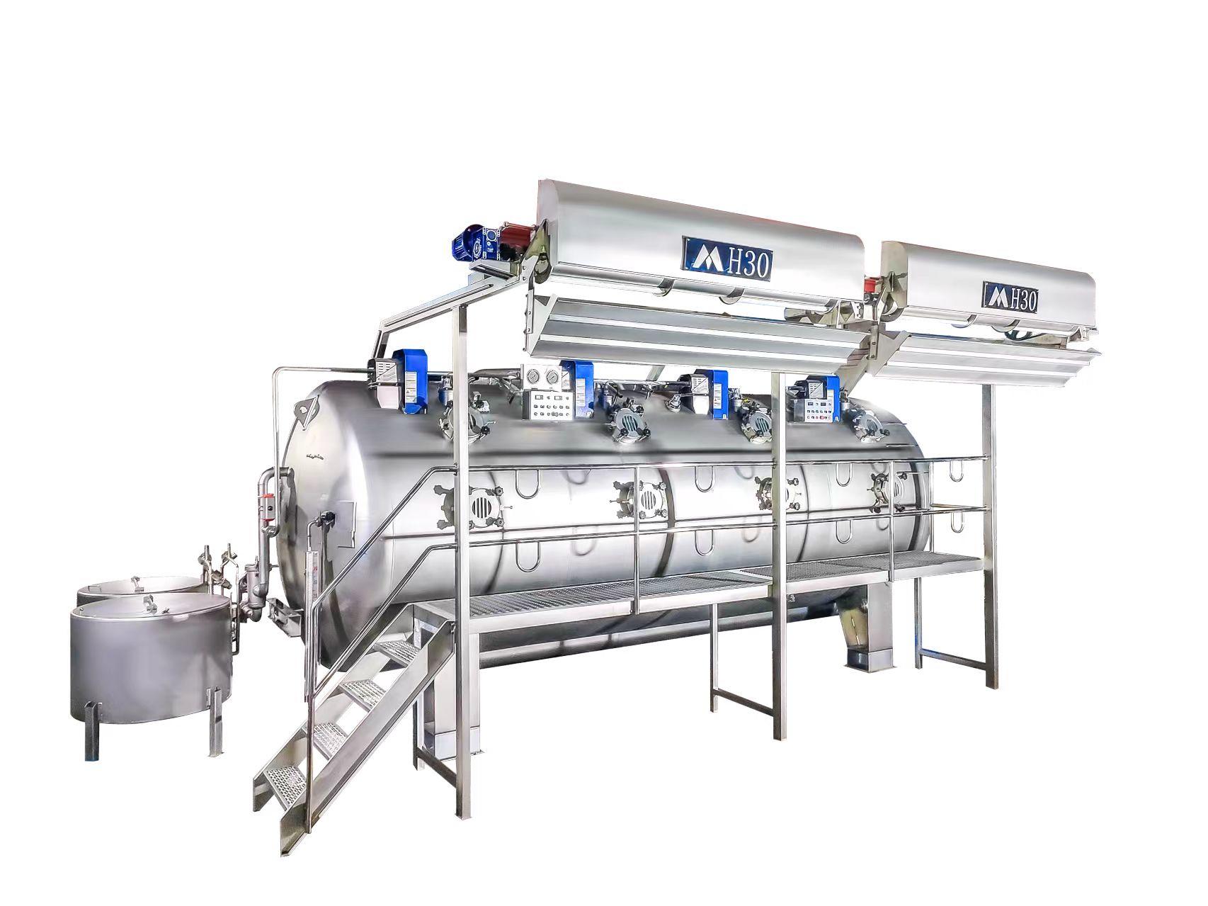 SOD低张力面料染色机 Supper-Eco High Temperature Fabric Dyeing Machine